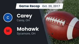 Recap: Carey  vs. Mohawk  2017