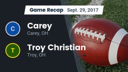 Recap: Carey  vs. Troy Christian  2017