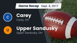 Recap: Carey  vs. Upper Sandusky  2017