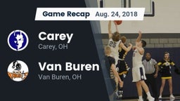 Recap: Carey  vs. Van Buren  2018