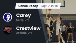 Recap: Carey  vs. Crestview  2018