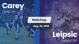Matchup: Carey vs. Leipsic  2019