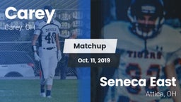 Matchup: Carey vs. Seneca East  2019