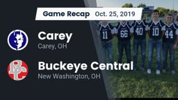 Recap: Carey  vs. Buckeye Central  2019