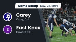 Recap: Carey  vs. East Knox  2019