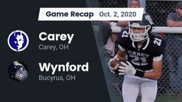 Recap: Carey  vs. Wynford  2020