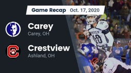 Recap: Carey  vs. Crestview  2020