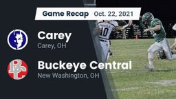 Recap: Carey  vs. Buckeye Central  2021