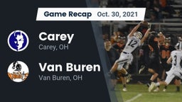 Recap: Carey  vs. Van Buren  2021