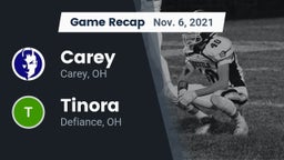Recap: Carey  vs. Tinora  2021