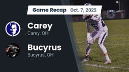 Recap: Carey  vs. Bucyrus  2022