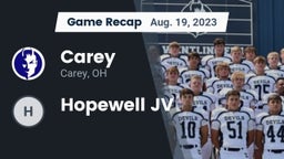 Recap: Carey  vs. Hopewell JV 2023