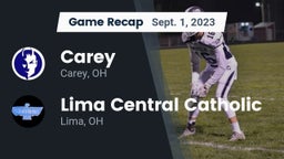 Recap: Carey  vs. Lima Central Catholic  2023