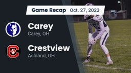 Recap: Carey  vs. Crestview  2023