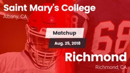 Matchup: Saint Mary's vs. Richmond  2018