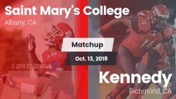 Matchup: Saint Mary's vs. Kennedy  2018