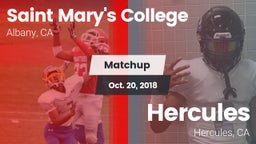 Matchup: Saint Mary's vs. Hercules  2018