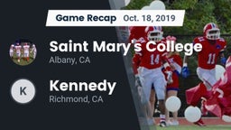 Recap: Saint Mary's College  vs. Kennedy  2019
