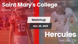 Matchup: Saint Mary's vs. Hercules  2019