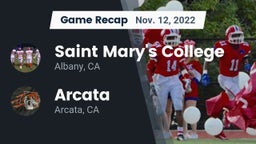 Recap: Saint Mary's College  vs. Arcata  2022