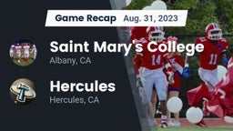 Recap: Saint Mary's College  vs. Hercules  2023