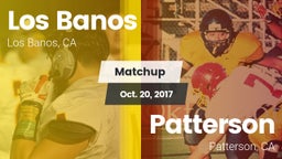 Matchup: Los Banos High vs. Patterson  2017