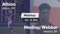 Matchup: Albion vs. Medina/Webber  2016
