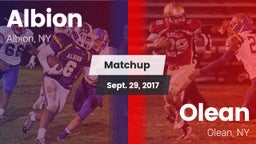 Matchup: Albion vs. Olean  2017