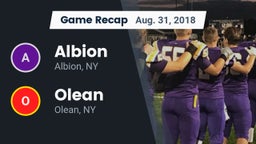 Recap: Albion  vs. Olean  2018