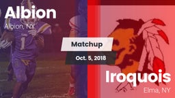Matchup: Albion vs. Iroquois  2018