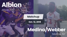 Matchup: Albion vs. Medina/Webber  2018