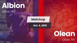 Matchup: Albion vs. Olean  2019