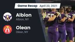 Recap: Albion  vs. Olean  2021