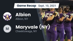 Recap: Albion  vs. Maryvale  (NY) 2021