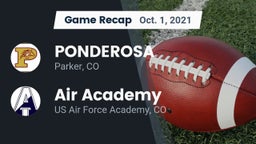 Recap: PONDEROSA  vs. Air Academy  2021
