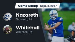 Recap: Nazareth  vs. Whitehall  2017