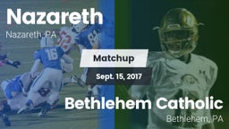 Matchup: Nazareth  vs. Bethlehem Catholic  2017