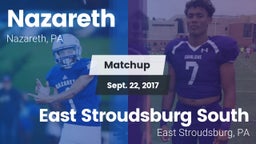 Matchup: Nazareth  vs. East Stroudsburg South  2017