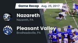 Recap: Nazareth  vs. Pleasant Valley  2017