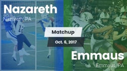 Matchup: Nazareth  vs. Emmaus  2017