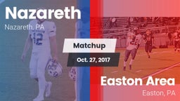 Matchup: Nazareth  vs. Easton Area  2017