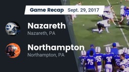 Recap: Nazareth  vs. Northampton  2017