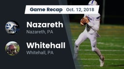 Recap: Nazareth  vs. Whitehall  2018