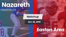 Matchup: Nazareth  vs. Easton Area  2018