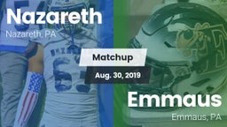 Matchup: Nazareth  vs. Emmaus  2019
