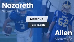 Matchup: Nazareth  vs. Allen  2019
