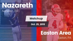 Matchup: Nazareth  vs. Easton Area  2019