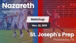 Matchup: Nazareth  vs. St. Joseph's Prep  2019