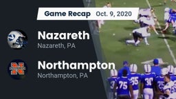 Recap: Nazareth  vs. Northampton  2020