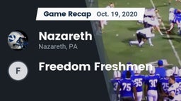 Recap: Nazareth  vs. Freedom Freshmen 2020